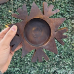 جار خشب شموع