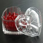 الچار القلب الكريستالي بالغطاء