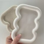 كوستر مستطيل مموج من الجمب