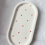 كوستر بيضاوي حجم وسط .