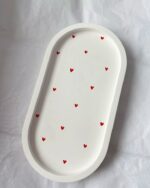 كوستر بيضاوي حجم وسط .