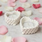 قالب ضفيره علي شكل قلب