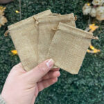 كيس تغليف خيش ب٣ أحجام