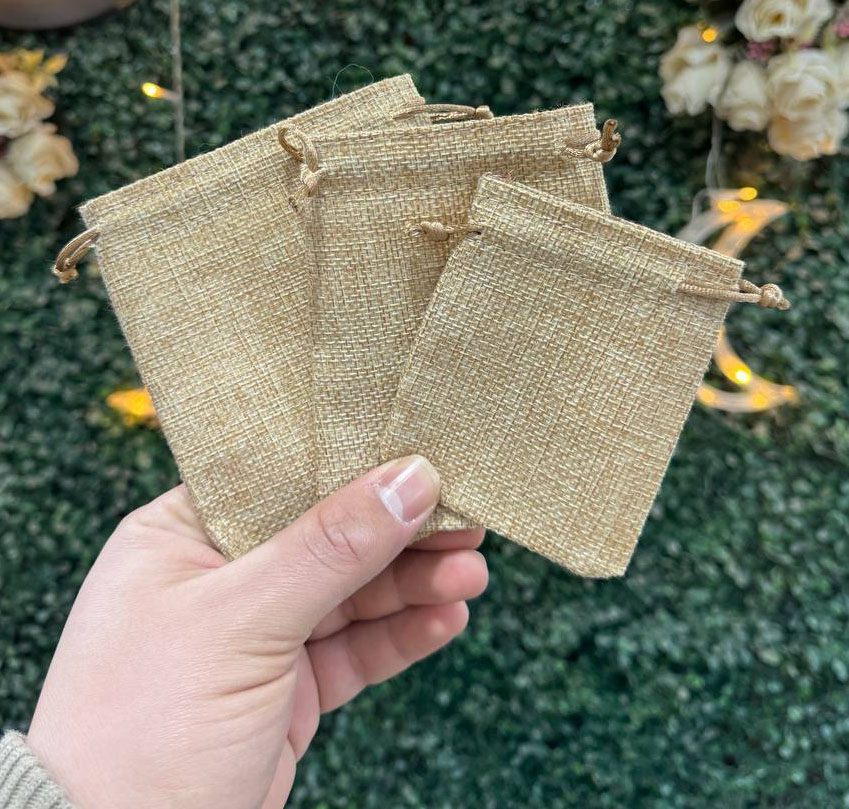 E2 كيس تغليف خيش ب٣ أحجام - الصورة 1