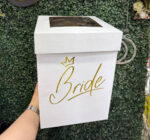 ⁦بوكس العروسه المقاس الأصغر ٢٥×٢٥×٣٥ ارتفاع⁩ - الصورة ⁦2⁩