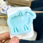 ميدالية عيدية شكل خروف تصميم 1