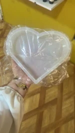 قالب تجفيف ورد قلب