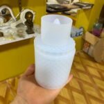 قالب مقلمه بغطا مزخرفه كبيره